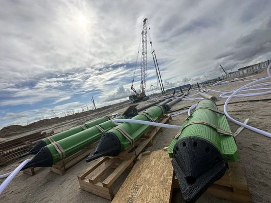Αγορά Pile Driver Vibro Compaction Ground Improvement Pile Vibroflotation 180kw For Soft Soil Ground online manufacture