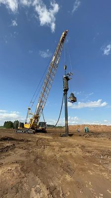 Αγορά Αντικατασκευαστική πέτρα στήλη Vibro Sand Compaction Stack Bottom Feed Vibroflot οδήγηση για τη βελτίωση του εδάφους online manufacture