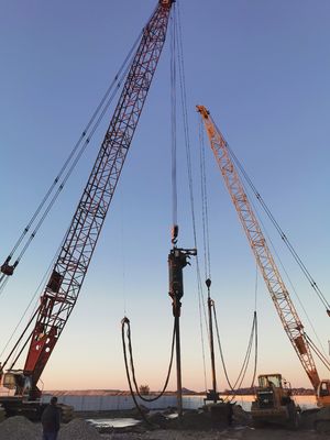Αγορά 180 KW Δύναμη δονήσεων Βόρεια τροφοδοσία Δονητική μηχανή συσσώρευσης Μείωση της εγκατάστασης και αύξηση της ικανότητας υποστήριξης online manufacture