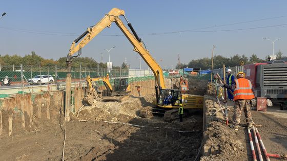 Αγορά Hydraulic Vibroflotation Compaction Equipment High Compaction Efficiency Achieved online manufacture