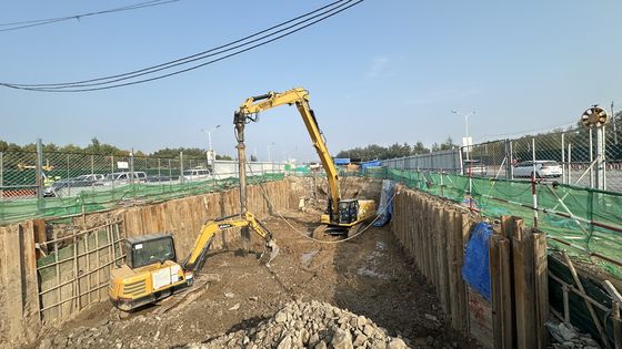 Αγορά Hydraulic Vibroflot with 150Kw Power and High Compaction Efficiency for Soil Improvement ISO 9001 Certified online manufacture