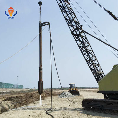 Βελτίωση του εδάφους 100 KW εξοπλισμός Vibroflot 377 mm εξωτερική διάμετρος