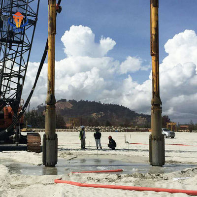 Βελτίωση του εδάφους Εξοπλισμός Vibroflot 130KW Vibrating Floater φιλικό προς το περιβάλλον