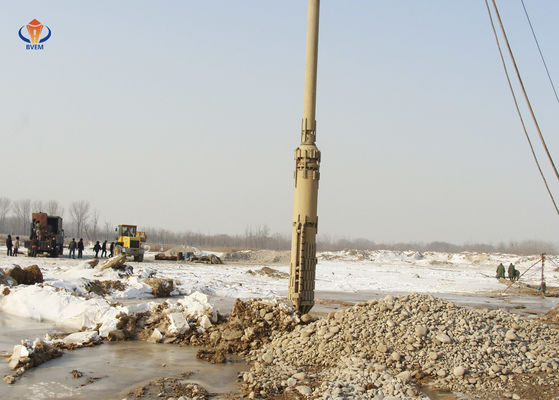 Οικολογικά φιλικό Vibroflot Drive Pile Machine 1450 Rpm Vibro Pile Foundation