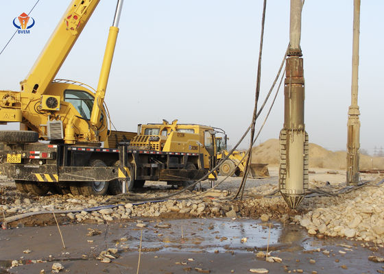 Μεγάλης κλίμακας Vibro Compaction Piling BVEM Διάμετρος 450mm Μεγάλη Ισχύς 260kW