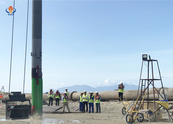 Υψηλής ισχύος Vibroflotation συμπιεσμός Vibroflot Μηχανή Αμμουδιού βελτίωση του εδάφους