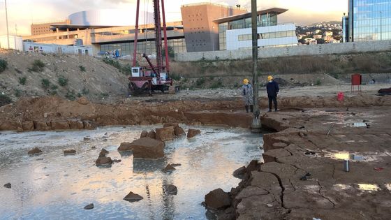 188kN 75kw εξοπλισμός Vibroflot για τη συμπίεση δονήσεων