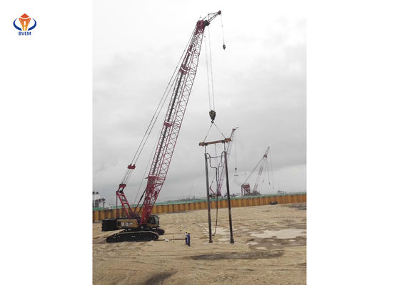 Αξιόπιστη μηχανή Vibroflot Drive Pile Machine Καλύτερη γείωση Vibro Stone Column Βελτίωση του εδάφους