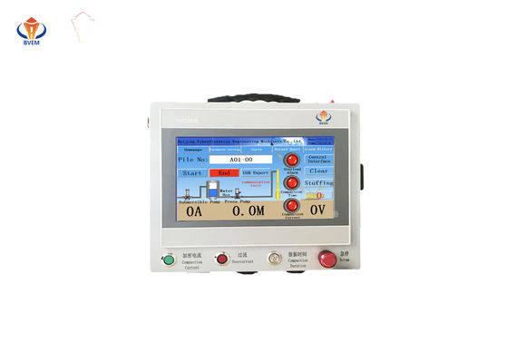 Απομακρυσμένο έλεγχο Vibroflotation Data Logger / εξοπλισμός καταγραφής δεδομένων 10 ιντσών Μέγεθος οθόνης