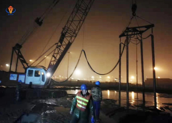 180 KW συσκευή Vibroflotation Ενισχύσει το θεμέλιο της ικανότητας κοπής