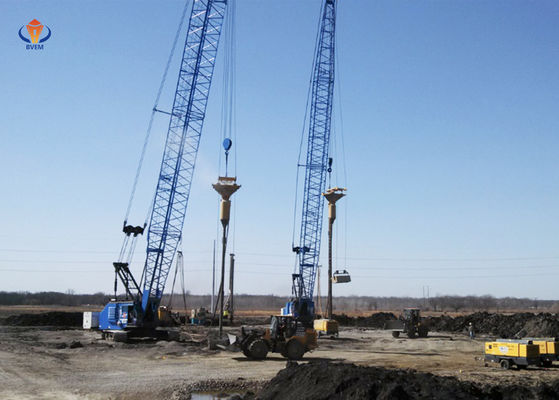 Υψηλής ισχύος 180 KW εξοπλισμός Vibroflot με διπλή κλειδαριά υπό πίεση