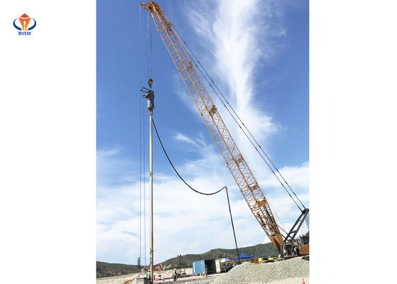 180kw Bvem Βάση τροφοδοσίας εξοπλισμός Vibroflotation πέτρα στήλη στοίβας κατασκευής μηχανή