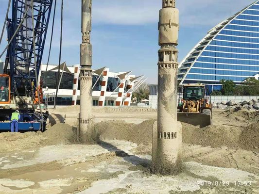 Οδηγός σωρός Vibroflotation Ενισχύστε το Ίδρυμα εξοπλισμός Vibroflot Δυνατότητα κοπής 260kw