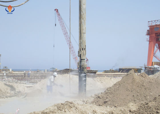 Bvem 180 Kw Vibroflot Vc και Vr Πέτρινη στήλη Άμμος συμπιεσμός Βελτίωση του εδάφους