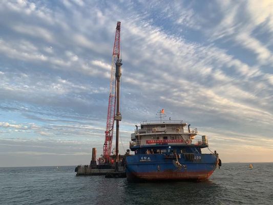 Έργο κατασκευής Vibroflot για την αποβάθρα της λιμνού 200000 τόνων