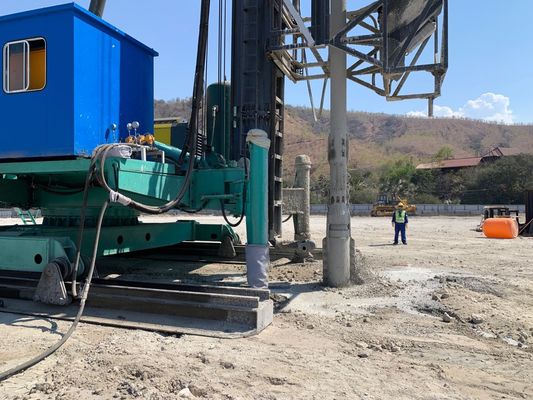 Εξοπλισμός Vibroflot βάθους τροφοδοσίας Τύπος πλαισίου βάθους βάθους για βελτίωση μαλακού εδάφους