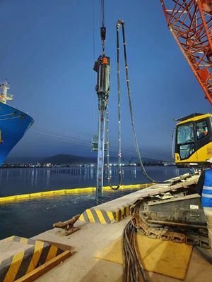180kW 3 Φάσης Βάση Τροφοδοσίας Vibro Συσσωμάτωση Βελτιώστε την Ικανότητα του Ιδρύματος