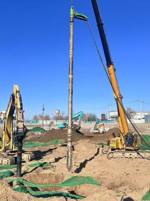 Υδραυλικό εξοπλισμό συμπίεσης Vibro Vibroflot με διάμετρο 600-800 mm και ισχυρή ικανότητα διείσδυσης για εξοπλισμό εκσκαφής