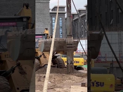 Επαγγελματική Μηχανή Αντικατάστασης Vibro Vibroflotation Συσσωμάτωση Χώρων Χωρίς Συνοχή