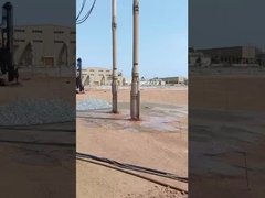 Τεχνική Εξοπλισμός Vibroflotation Οδηγός σωρός Άμμος Συσσωμάτωση πέτρα μηχανή στήλη