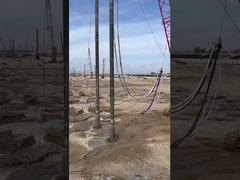 Προσαρμοσμένο από ανοξείδωτο χάλυβα Vibroflot με ψύξη κυκλοφορούντος νερού