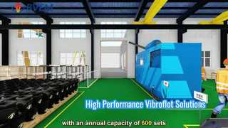 Vibroflot BJV150E Υψηλής Απόδοσης για Μηχανική Πασσάρων
